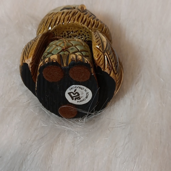 Rinconada De Rosa Artesania Handcrafted Owl Figurine 🦉 - Picture 5 of 11